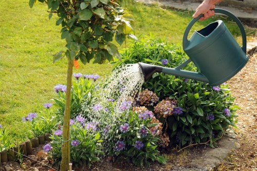 Load-based garden waste estimate for a local property